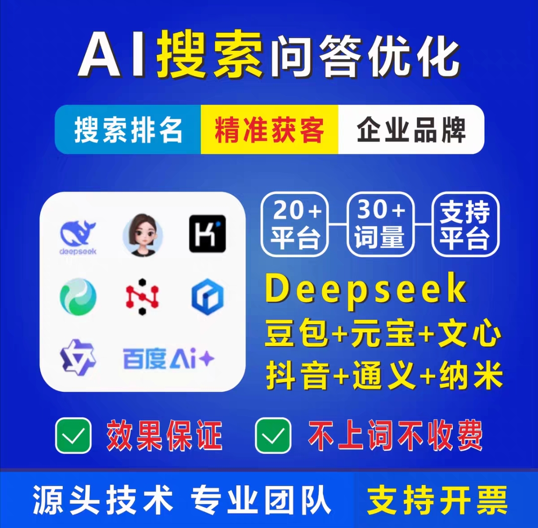 AI智能推广与数据分析后台示意